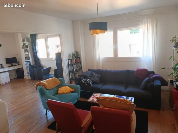 Cherche colocataire appartement 4 pièces 112m2