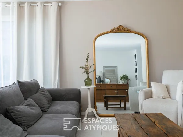 Maison moderne en coeur de village