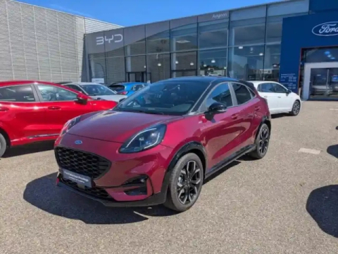 Ford Puma 1.0 flexifuel 125ch s&amp;s mhev st-line x vivid ruby edition