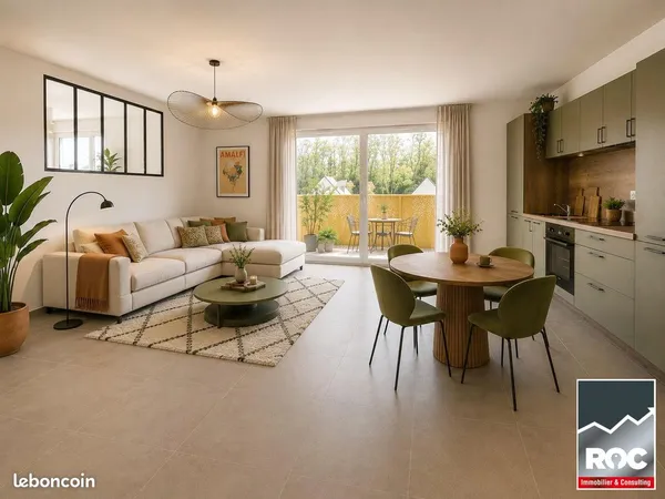 Appartement 3 pièces 60 m²