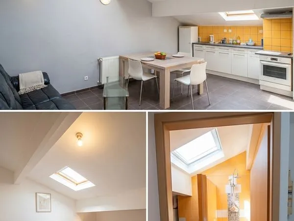 À LOUER — Superbe T3 sous combles très lumineux — Longuyon