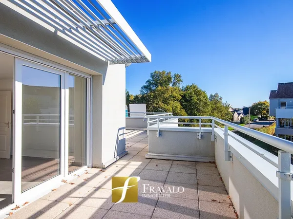VANNES - LUMINEUX T4 DE 76 M2 AVEC TERRASSE