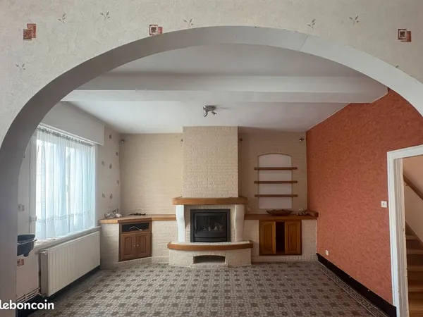 Maison avec cachet située au coeur de Morbecque 🏡