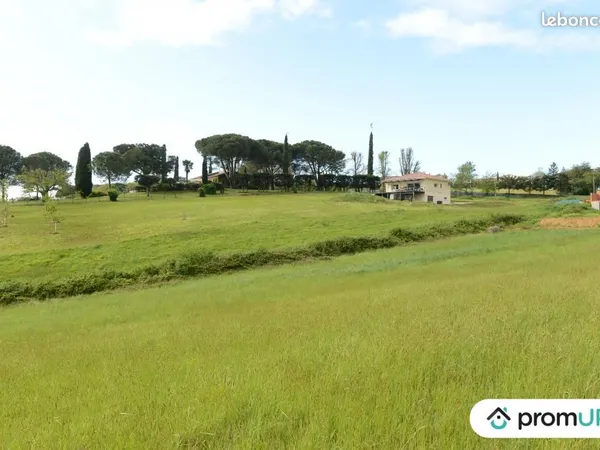 Terrain 1 000 m² Castelnau Sur Gupie