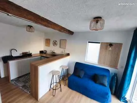 « Studio meublé indépendant - 10 min de Chartres - Étudiant/Professionnel - Wi-Fi »