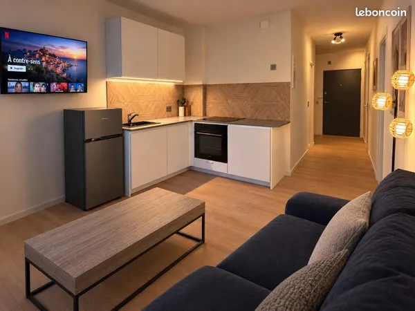Apparemment 2 pièces à louer meublé - 32 m2 - Poissy