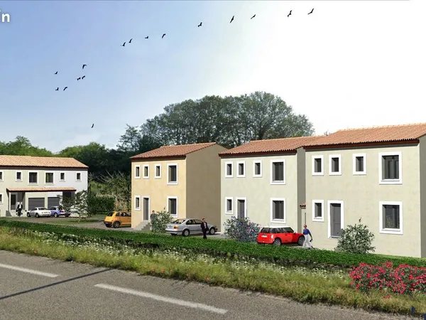 Projet immobilier - 5 maisons à construire - bollène