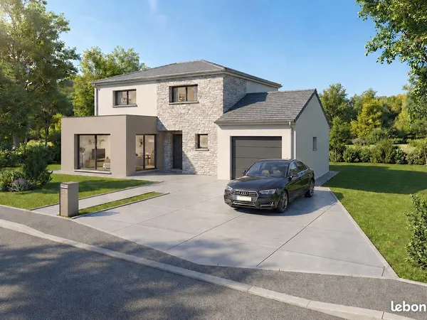 PROJET DE MAISON SUR MESURE avec TERRAIN à Distroff