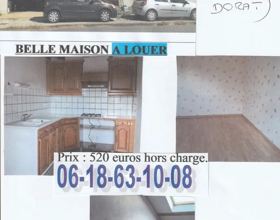 Maison de campagne à louer
