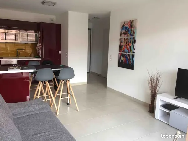 Proche ANNECY / Appartement T2 meublé - 74410 SAINT-JORIOZ