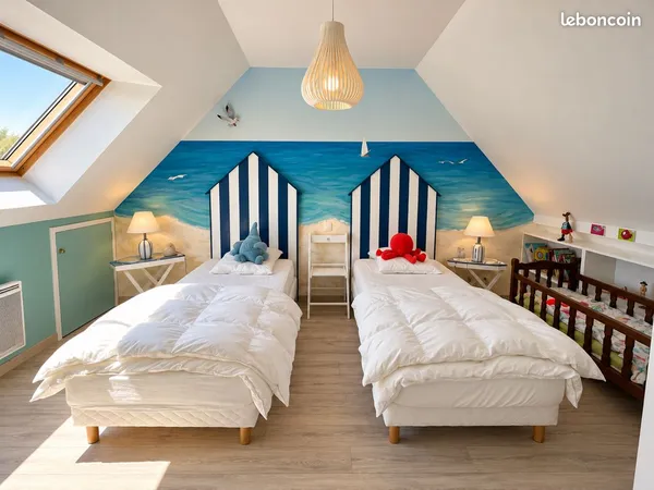 Maison 6 pièces - 90 m² - Damgan - À 50 m de la plage