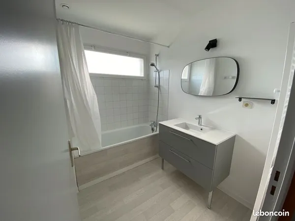 Maison T4 81 m² - 3 ch, garage, jardin - CHU