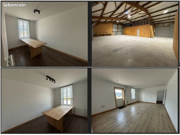 Local Pro 230m² : Entrepôt + Bureaux - N10