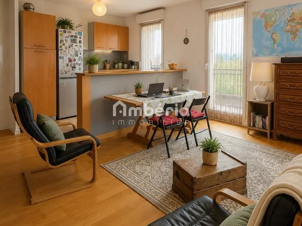 Appartement 3 pièces 57 m²