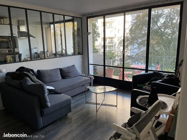 Vente appartement Saint-Cloud 64m2 avec balcon