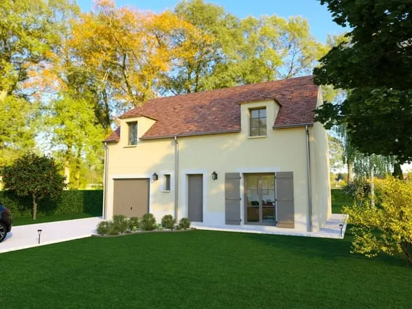 Projet de construction d'une maison 98 m² avec terrain à MONTFORT-L'AMAURY (78)