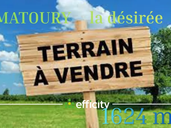 Terrain 1624 m²
