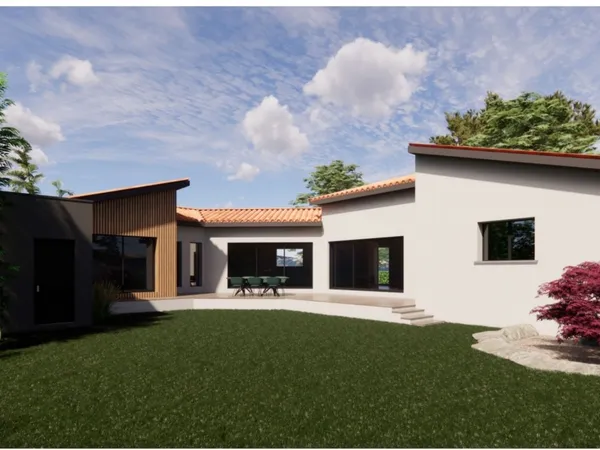 Terrain + maison 120 m²