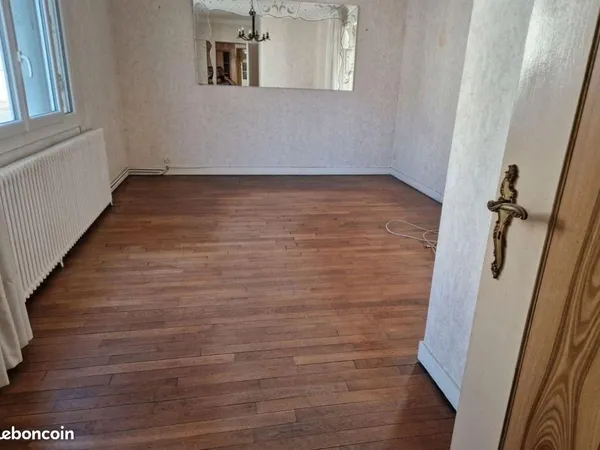 Maison 2 ch, garage, jardin