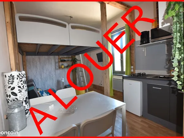 Studio 1 pièce 19 m²