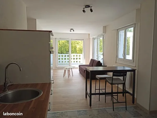 F2 terville avec cave et terrasse