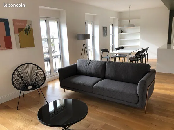 Appartement T4 Haut de Gamme St Seurin 100m2 meublé rue calme