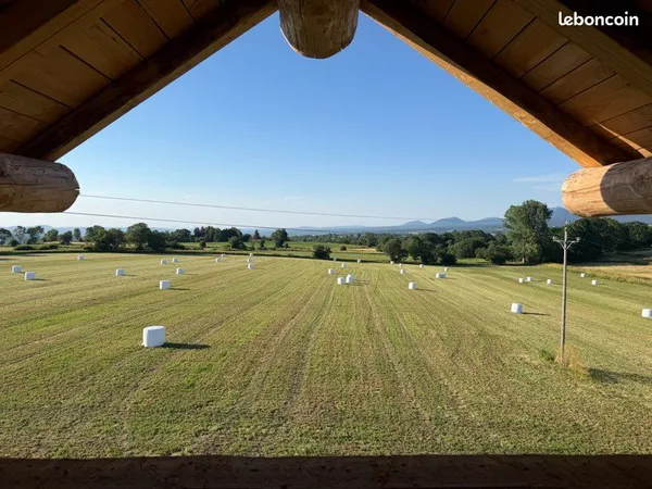 Chalet en Fuste / Rondin / Maison à terminer - Vue panoramique sur le Puy de Dôme de Clermont-Ferran