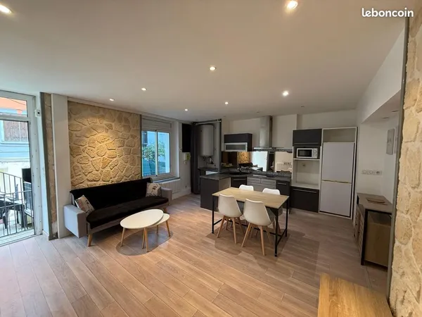 T3 meublé 74 m² - 2 grandes chambres - Crêt de Roc / Jean Jaurès