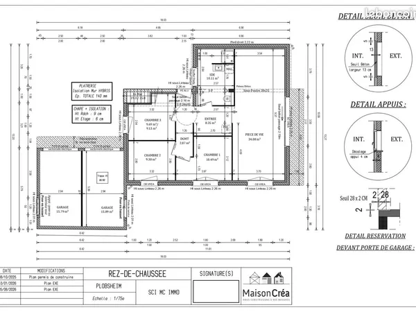 Local 83 m² Plobsheim