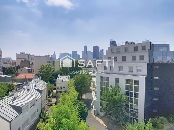 COURBEVOIE - 3 PIÈCES - BALCONS - VUE DÉGAGÉE