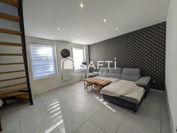 Maison semi individuelle en semi plain pied