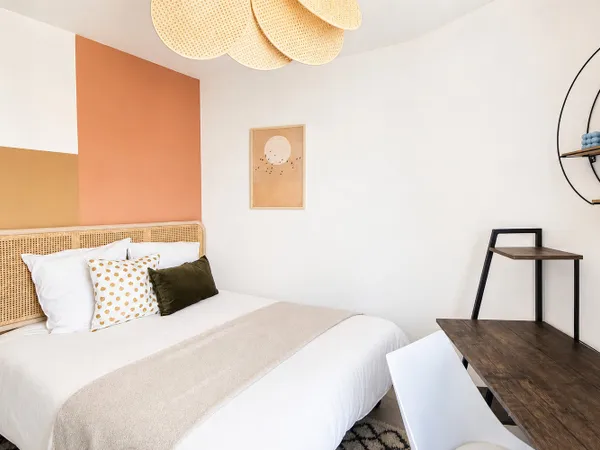 Chambre intimiste de 10 m² à louer près de Lyon