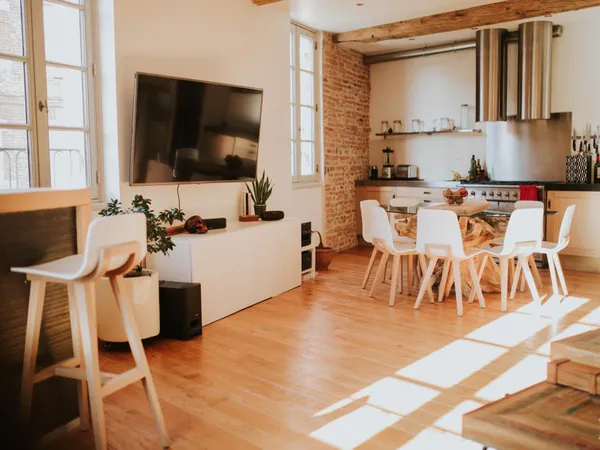 Magnifique T3 duplex meublé