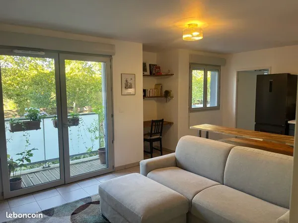 Appartement T2 bords de Garonne