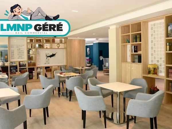 Appartement en résidence services seniors - investissement LMNP géré