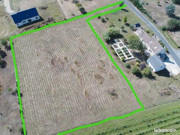Beau terrain de 4 500m2