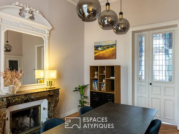 Maison bourgeoise réinventée avec patio en hyper-centre
