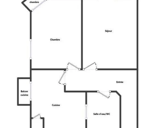 Appartement 2 pièces VIAGER OCCUPE
