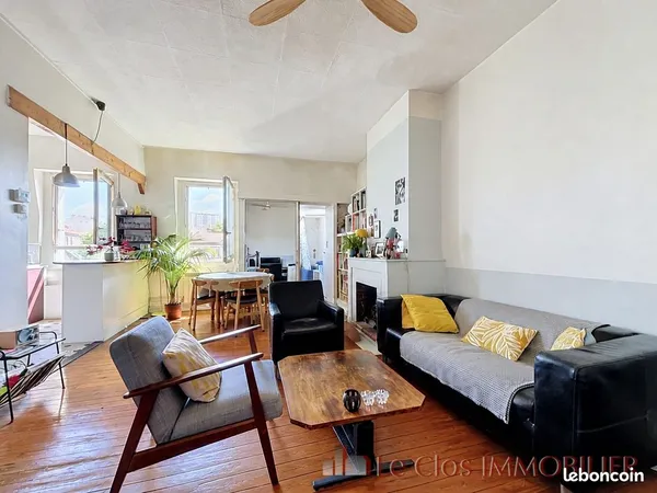 Appartement 3 pièces 63 m²