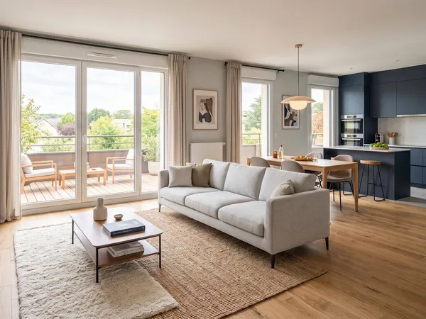 Appartement 3 pièces 62 m²
