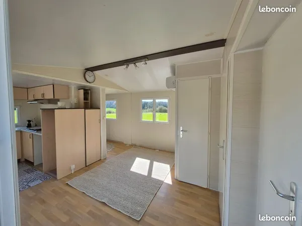 Magnifique mobil-home 4 saisons, 32m²