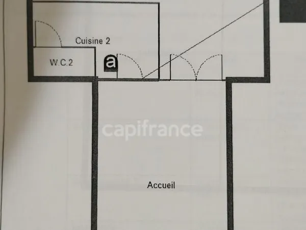Local bureaux 80 m²