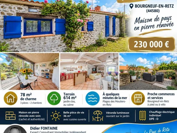 Maison 3 pièces 78 m²