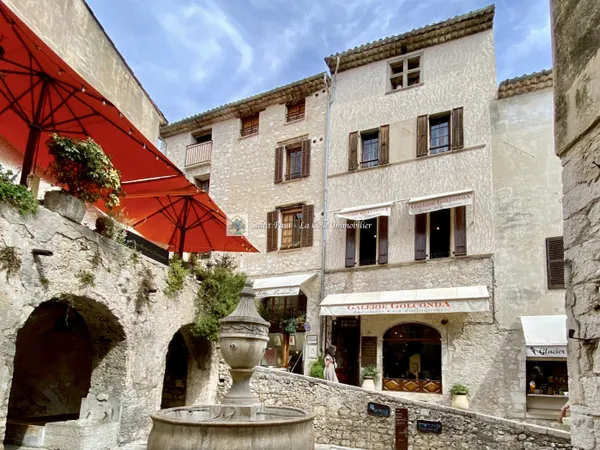 Maison de village d'exception avec galerie d'art et trois appart