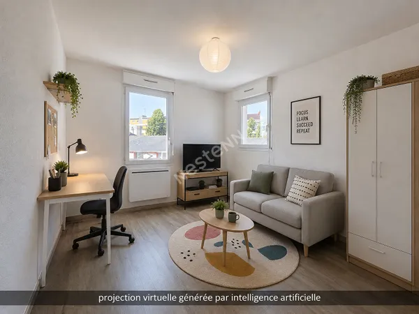 NANTES - Rond Point de Paris - Marrière - Studio au calme avec 2 stationnements