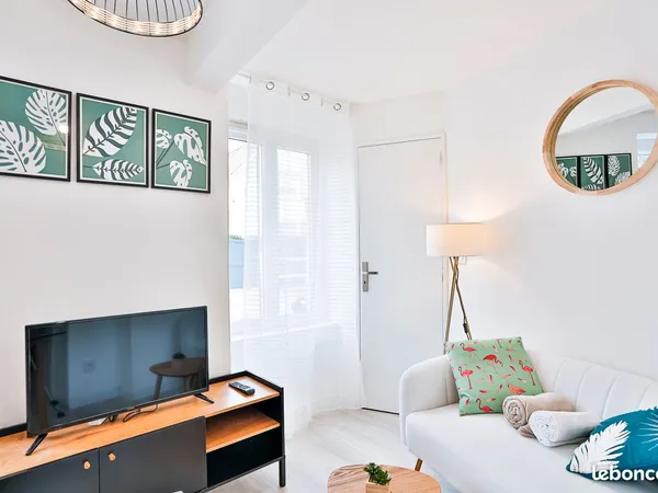 T2 lumineux - place de parking & charges comprises