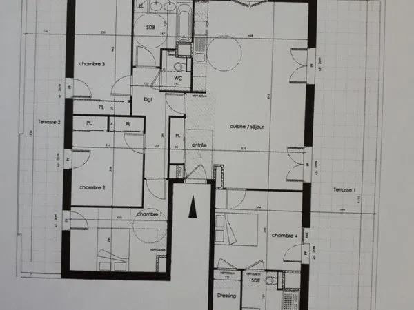 Appartement 5 pièces 116 m²