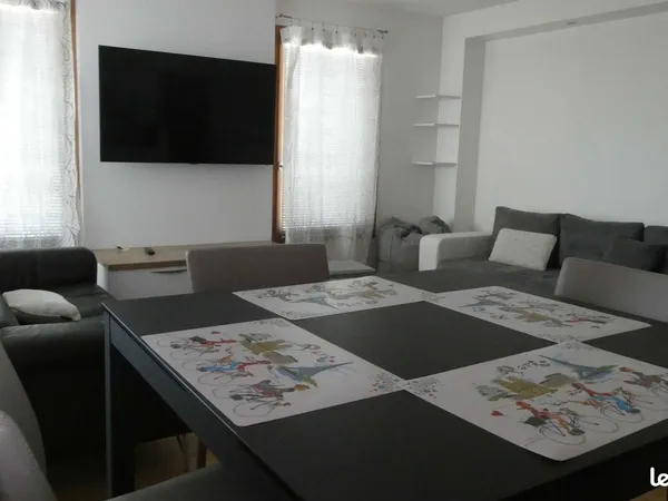 Loue T2 MEUBLÉ Garage +Terrasse