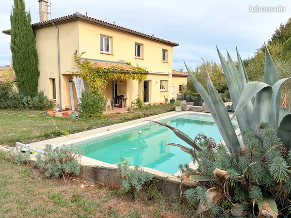 ❤️ COUP DE CŒUR - VILLA D'EXCEPTION 183 m² - PISCINE - VUE VALLONS - 1 829 m² - AURADE
