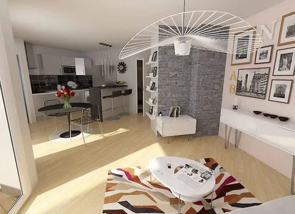 Appartement 3 pièces 57 m²